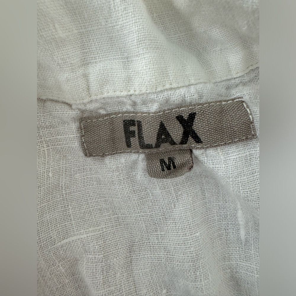 FLAX Buttondown Top - Picture 4 of 6